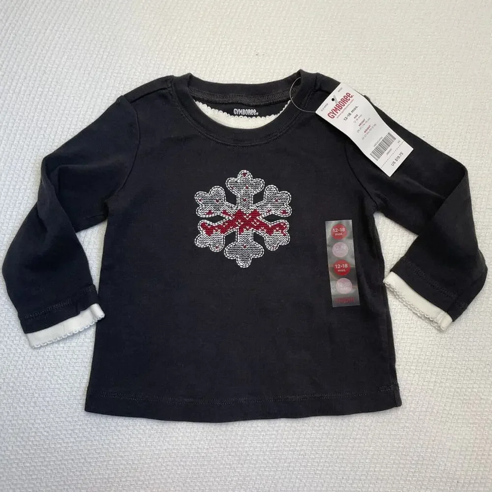 Gymboree Snowflake Top